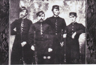 skytterlaget
De fire som startet enebakk skytterlag i 1860.
